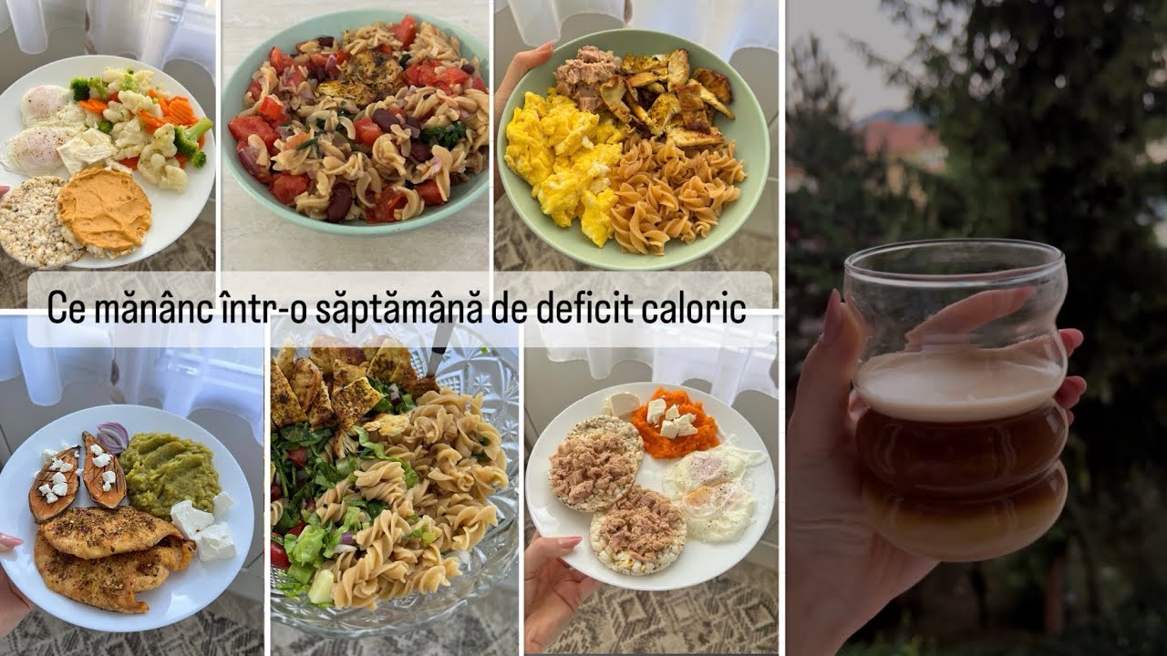 Ce mănânc într-o săptămână || Idei de mese sănătoase pentru deficit caloric 🥦