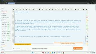 Easy image background removal with python