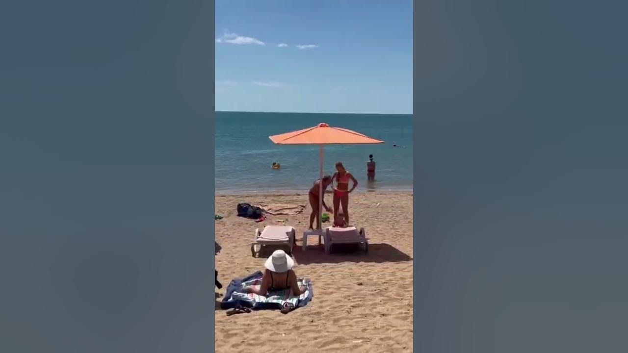 Дикий пляж Песчаная балка Феодосия