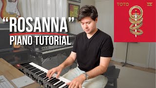 картинка: Как играть «Rosanna» Toto | Учебное пособие по игре на фортепиано и разбор