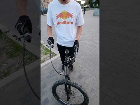 МТБ стрит триал трюки