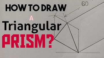 Triangular Prism|Engineering Drawing|ITI|One Year Trade