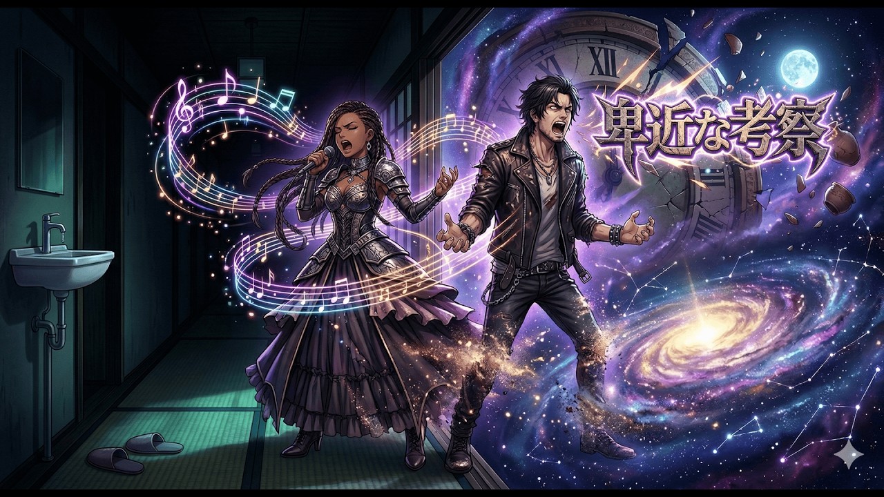 卑近な考察 / 2DimeSmileS 【Suno AI Original】 壮大すぎる「夜中のトイレ」シンフォニック・ロック