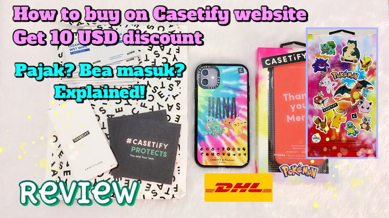 Unboxing CASETiFY x Pokemon 2020 Drop 1 Iphone 11 [Indonesia