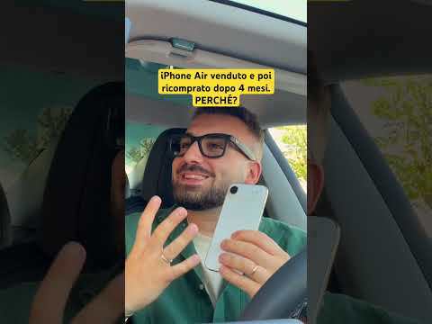 Video iPhone Air venduto e poi ricomprato dopo 4 mesi. PERCHÉ ?