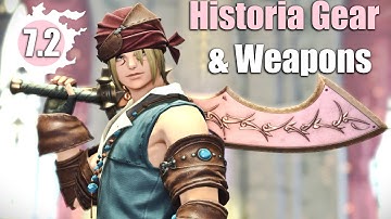 All NEW 7.2 Historia Weapons & Gear | 4K/UHD
