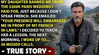 Daughter BANNED Me from PARIS WEDDING – "No FRENCH!" So I WITHDREW My $300K GIFT. She BEGGED