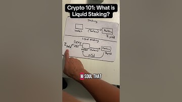 💧 What Is Liquid Staking? | Crypto Basics Explained