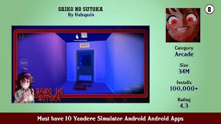 Must have 10 Yandere Simulator Android Android Apps screenshot 2