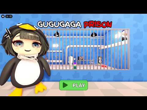 🐧GUGUGAGA PRISON RUN! Obby roblox Gameplay Walkthrough No Death 4K