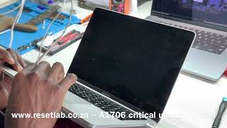 MacBook Pro A1706 with critical update repairs
