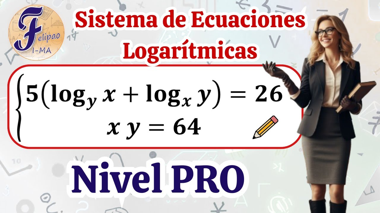 Como resolver fácilmente Sistemas de Ecuaciones Logaritmicas?