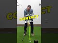 How Your Trail Eye Can Improve Contact  #golf #golfskill #golftips