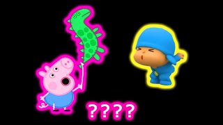 Pocoyo & Peppa Pig 'Balloon Float & Crying' Sound Variations in Seconds | Tweet by Tweet 131,100 views 2 years ago 34 seconds