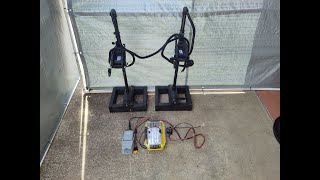 Crappie Brakes with Bi-Directional and Variable Speed Controller Foot Pedal