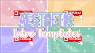 6 Free Simple Aesthetic Intros | No Text Templates   Download Link
