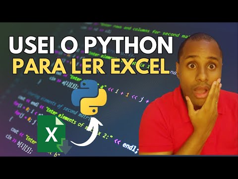 Como LER PLANILHAS EXCEL COM O PYTHON SEM INSTALAR NADA NO COMPUTADOR ?