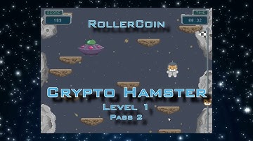 Playing RollerCoin Crypto Hamster Game (Level1 Pass2)