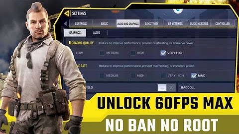 New Update Unlock MAX FPS ULTRA (MP) Settings CoD Mobile Season 2 Garena & Global