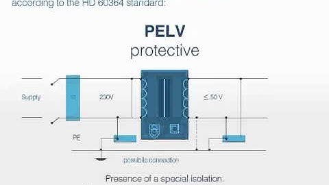 Safety for extra low voltage circuit