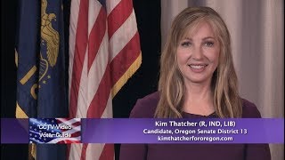 Kim Thatcher (R, IND, LIB) candidate, Oregon Senate District 13