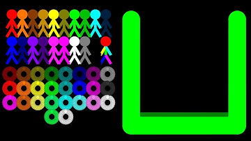 26 Rings + Stickman RTTB Run Race ASRM in Algodoo