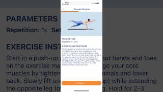 Physia Clinic Exercise Prescription App Preview