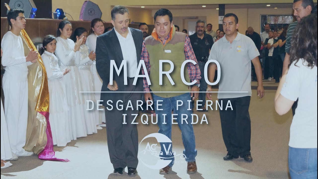 avivamiento horarios Marco, desgarre pierna izquierda