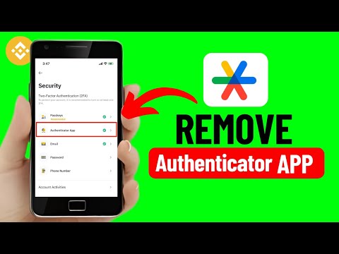How to Remove Authenticator From Binance