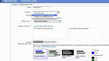 Adsense Tutorial - How To Create Ads With Google Adsense