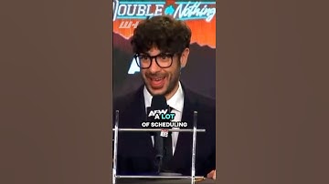 Tony Khan RESPONDS To WWE COUNTER-PROGRAMMING #viralvideo #youtubeshorts #shortsvideo #viral #aew