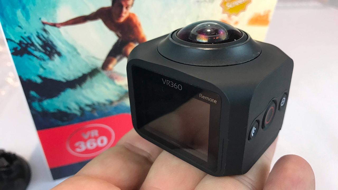 Caméra FHD 360° ElE Double objectif + Masque Réalité Virtuelle OFFERT
