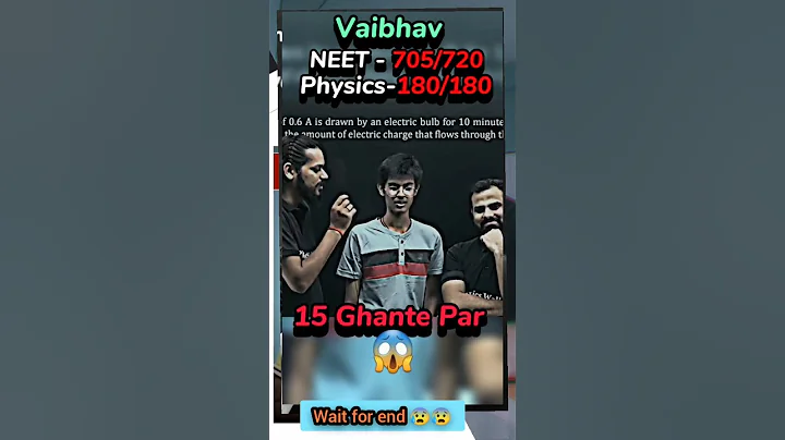 how to clear backlog by topper Vaibhav from pw #pw #neet2024 #shorts @pwheros