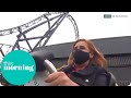 Josie Gibson Loses It On Theme park Rollercoaster | This Morning