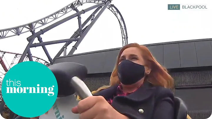 Josie Gibson Loses It On Theme park Rollercoaster | This Morning
