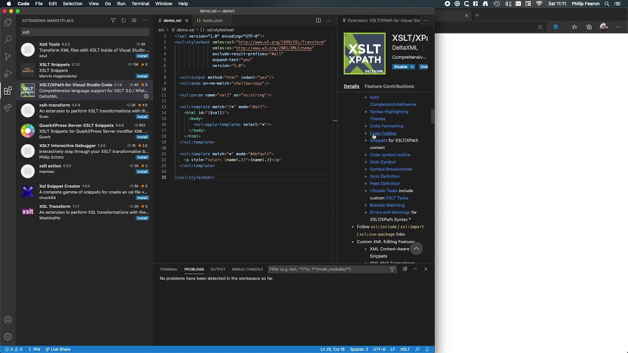 Develop And Run Xslt 3.0 In Visual Studio Code