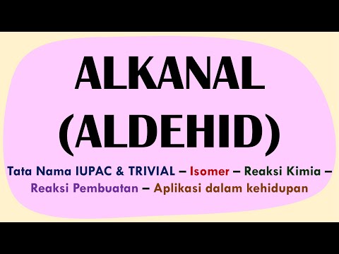 Video: Apa kegunaan aldehida?