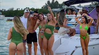 FOR THE BOYS! | Episode  27 🔥👉👙 | Miami River | @DroneViewHD | Party Boats