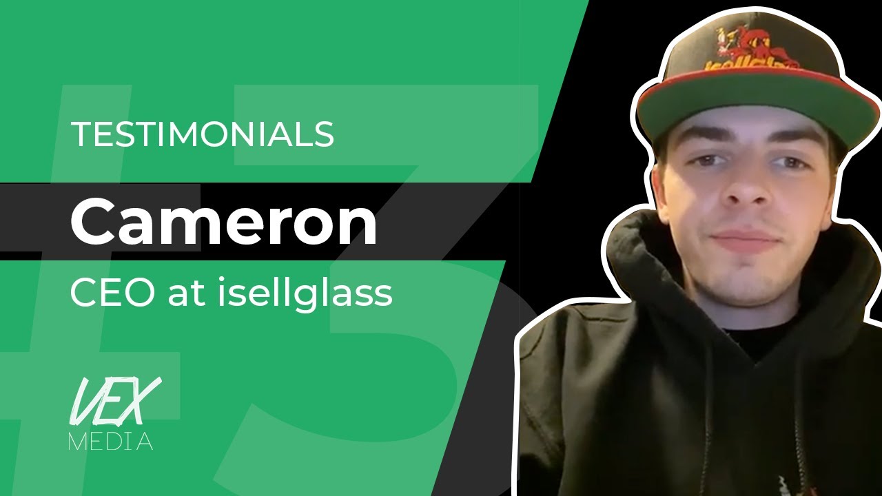 Testimonial - CEO @ isellglass - Cameron