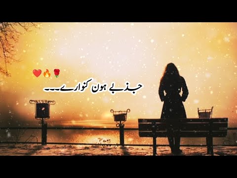 Jazby howan kunwary…|| Punjabi Poetry ?|| Heart touching lines ?