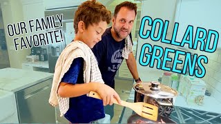 Our Favorite Collard Greens  Family Recipe!