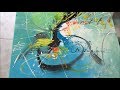 Démonstration complète et techniques de peinture abstrait / Lilian Fournier #1