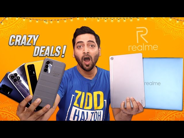 realme GT Master Edition at ₹19,999😮 | Crazy realme Festive Sale 2021 Offers