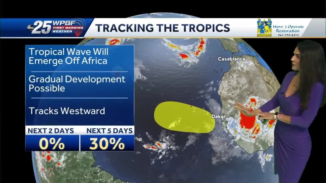 National Hurricane Center monitoring tropical disturbance in Atlantic ...