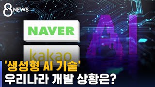 '생성형 AI 기술' 우리나라의 개발 상황은?…기회와 한계 / SBS 8뉴스 screenshot 5