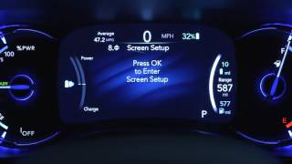 cluster instrument dashboard digital chrysler pacifica display panel hybrid