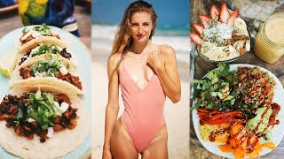 WHAT I EAT IN A DAY VLOG IN TULUM, MEXICO 🇲🇽 | Vlogmas Day 21