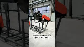 Inside the Fire Resistance Furnace for Building Components