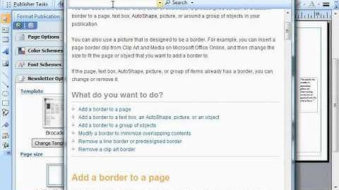 Publisher 2003 Tutorial Using Help Microsoft Training Lesson 14.2