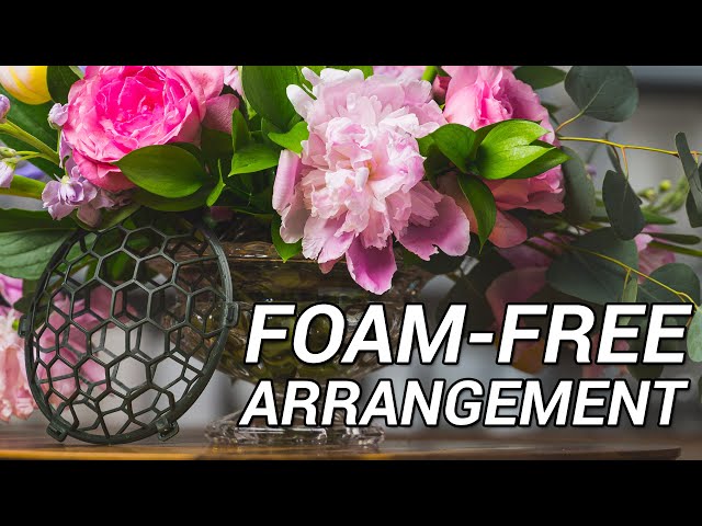 How to use Flower Foam for creating Flower Arrangements 